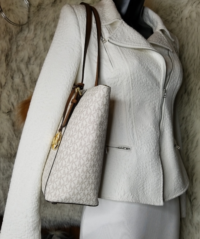 3PCS Michael Kors SET BAG WALLET + CHARMS - Picture 4 of 8